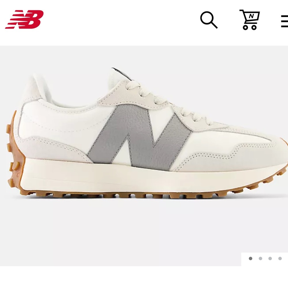 New Balance 327 Moonbeam with Shadow Grey U327LT